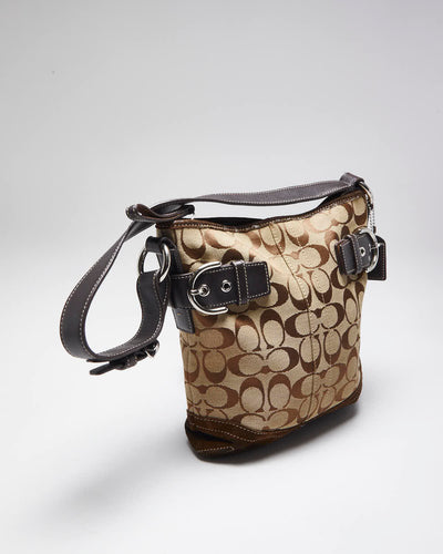 Vintage Y2k 00s Coach Monogram Bag