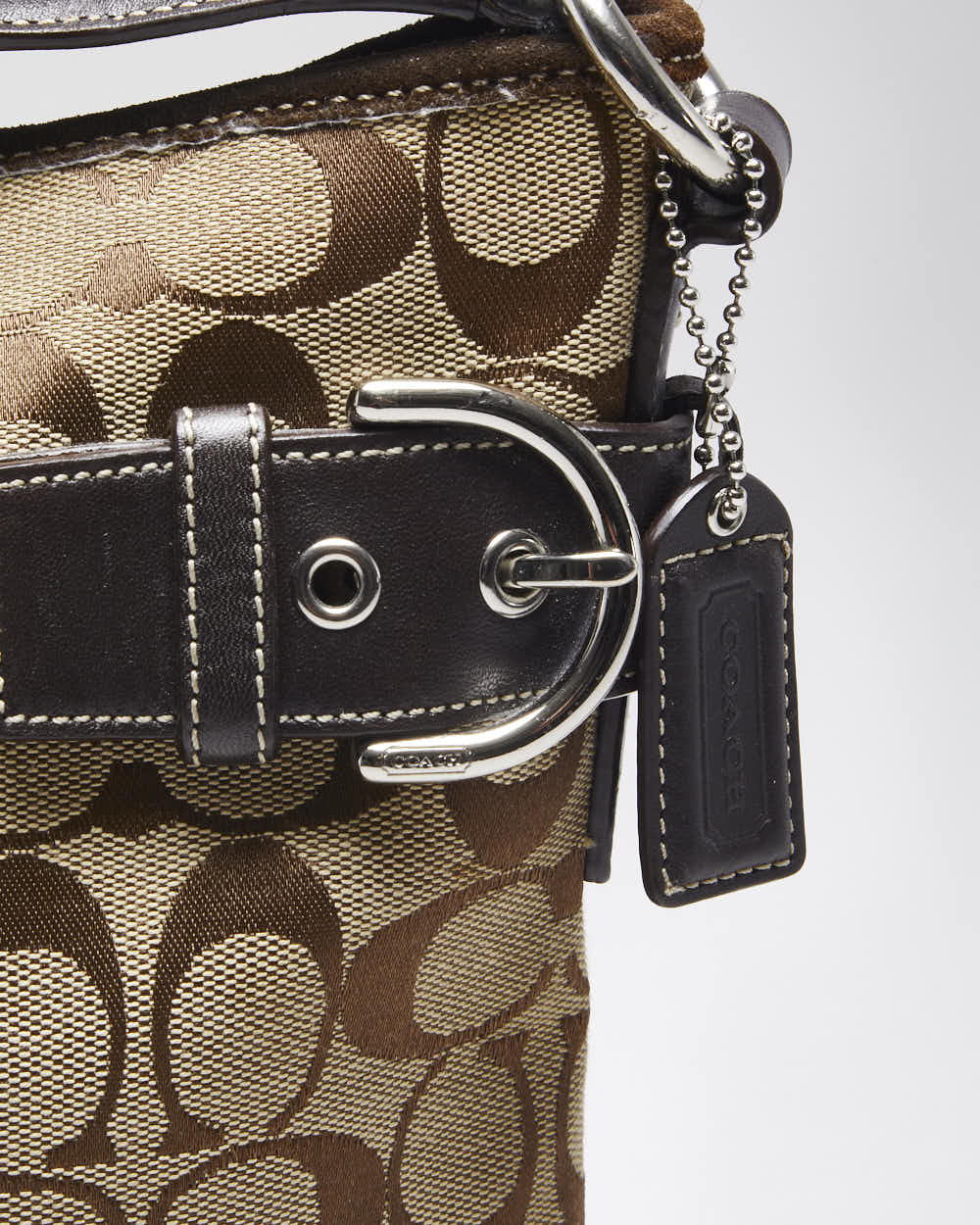 Vintage Y2k 00s Coach Monogram Bag
