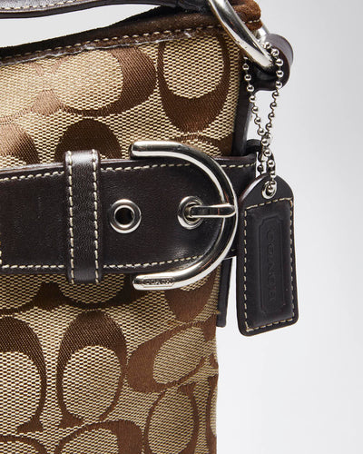 Vintage Y2k 00s Coach Monogram Bag