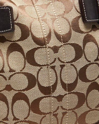 Vintage Y2k 00s Coach Monogram Bag