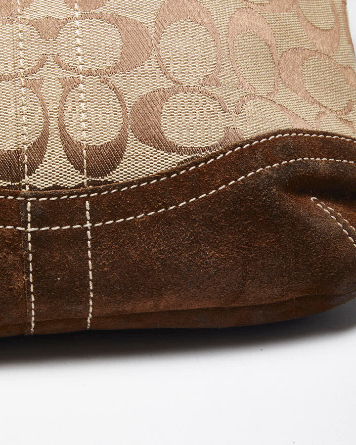 Vintage Y2k 00s Coach Monogram Bag