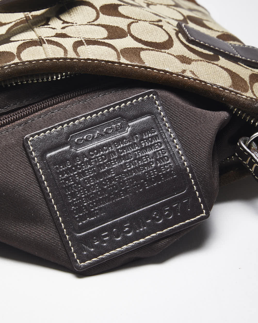 Vintage Y2k 00s Coach Monogram Bag