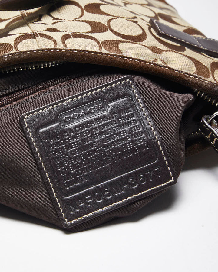 Vintage Y2k 00s Coach Monogram Bag