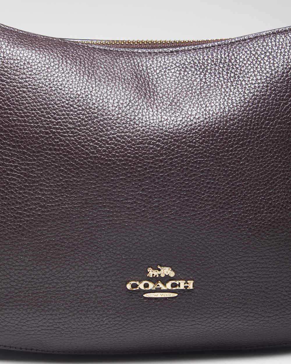 Vintage Coach Wine Leather Handbag