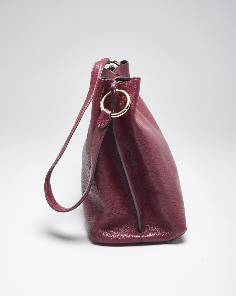 Vintage Coach Red Leather Handbag