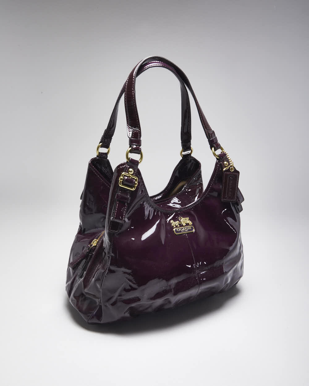 Vintage Y2k 00s Coach Patent Handbag