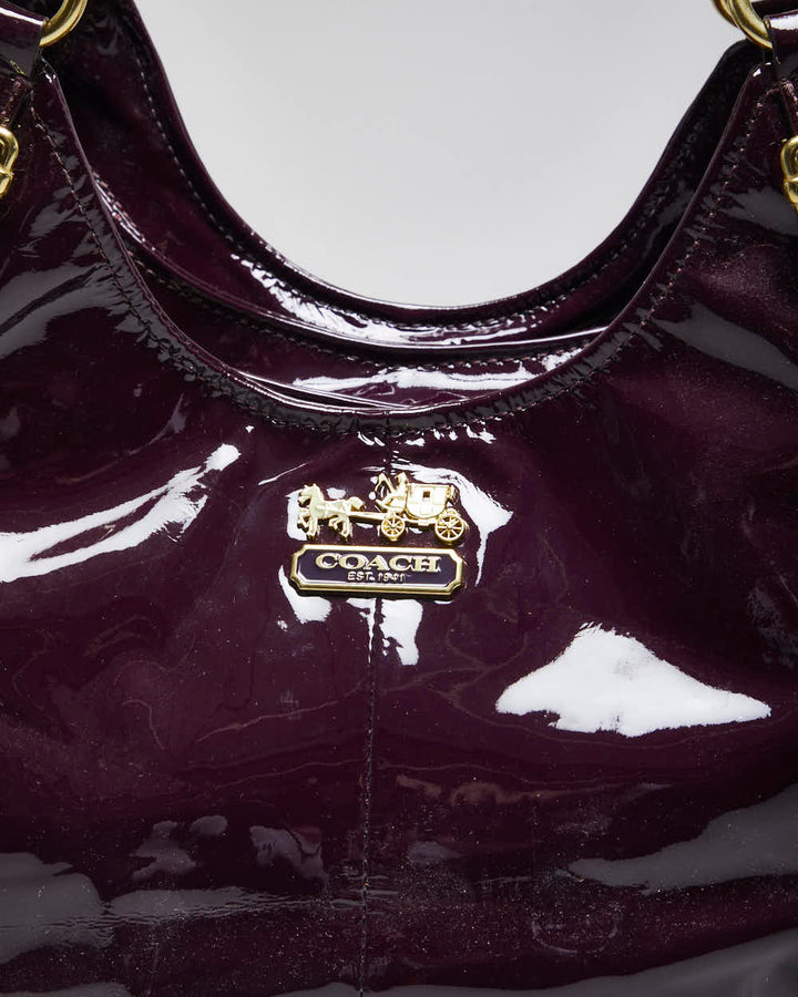 Vintage Y2k 00s Coach Patent Handbag