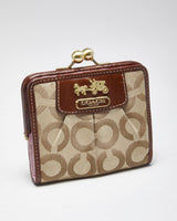 Vintage Coach Monogram Purse