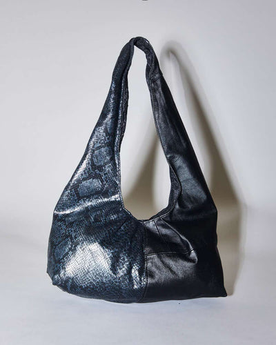 Rokit Originals Rework Leather Snakeskin Saffie Bag