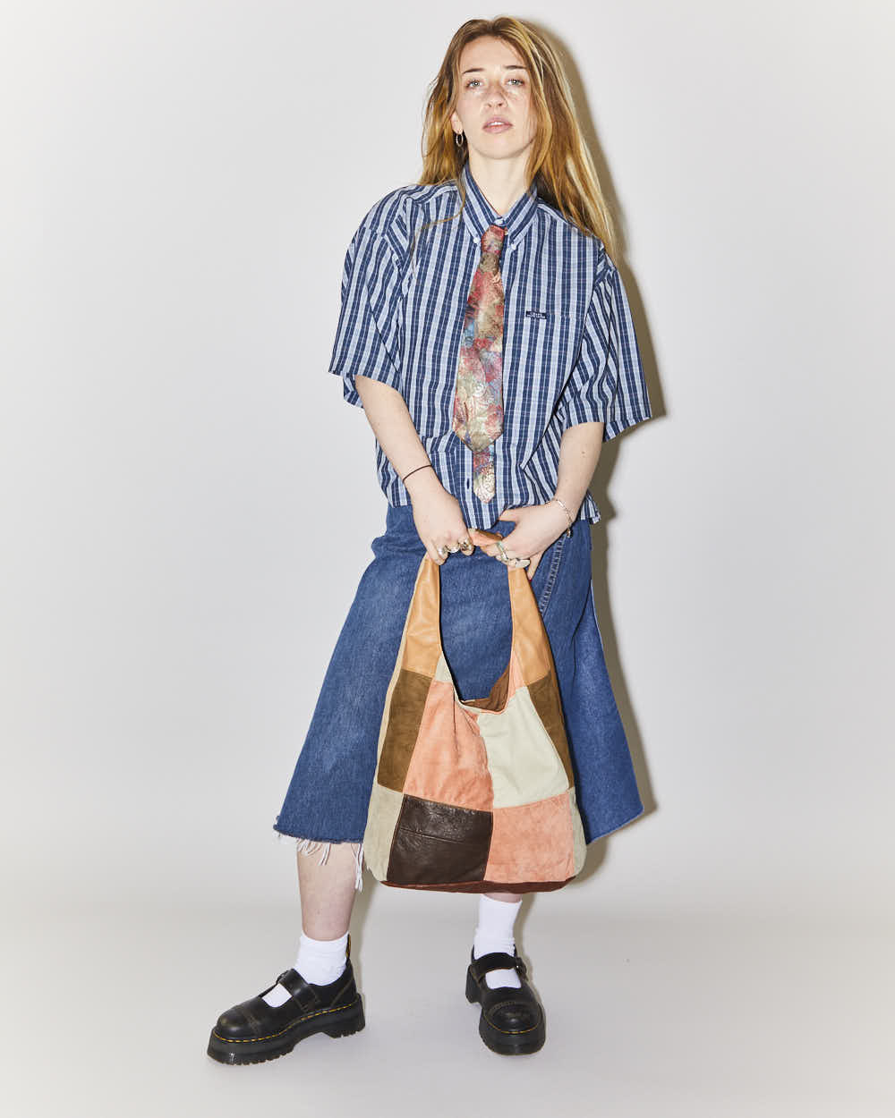 Rokit Originals Elma Rework Leather Bag