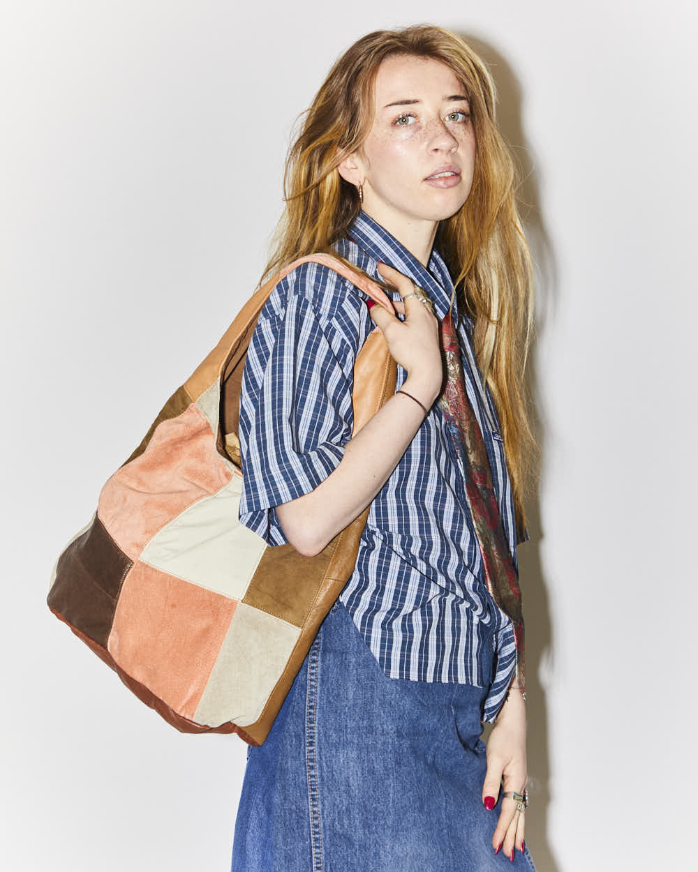 Rokit Originals Elma Rework Leather Bag