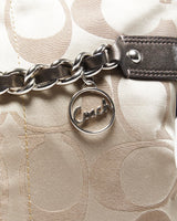 Vintage Y2k 00s Coach Monogram Cross-Body Bag