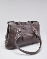 Vintage Y2k 00s Coach Brown Leather Handbag
