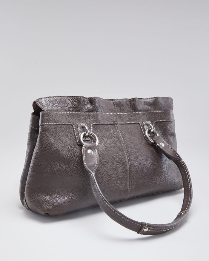 Vintage Y2k 00s Coach Brown Leather Handbag