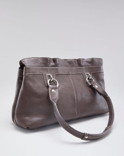 Vintage Y2k 00s Coach Brown Leather Handbag