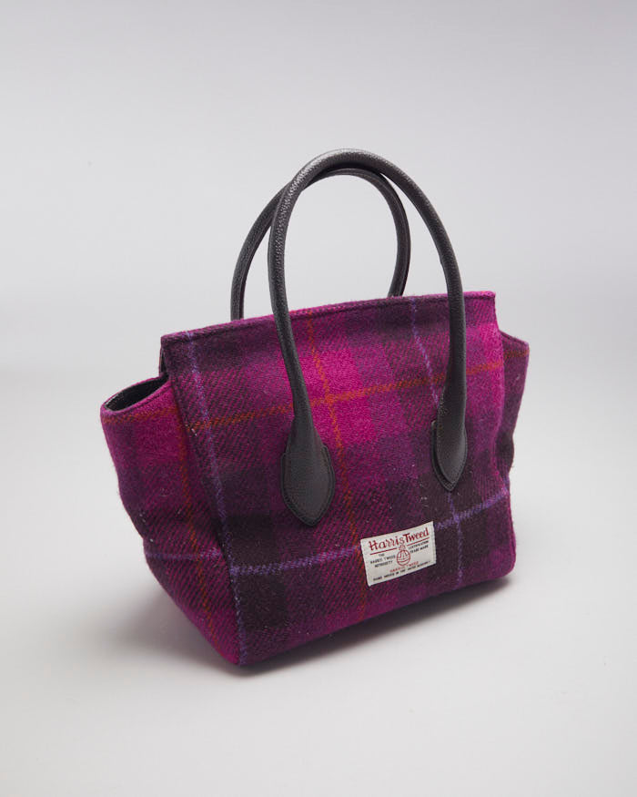 Vintage Samantha Thavasa Harris Tweed Handbag