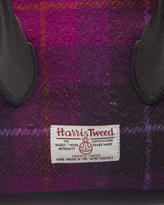 Vintage Samantha Thavasa Harris Tweed Handbag