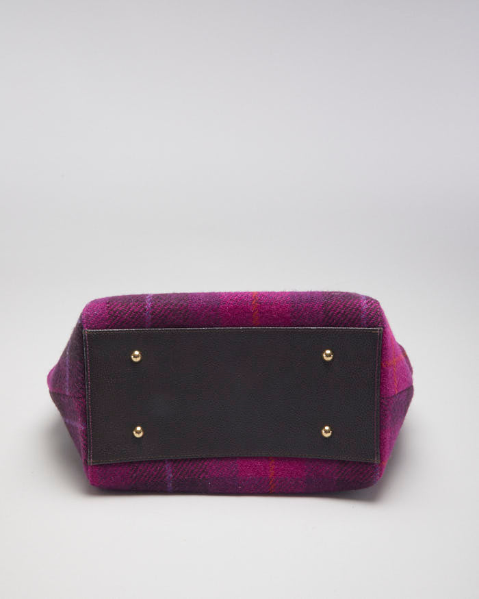 Vintage Samantha Thavasa Harris Tweed Handbag