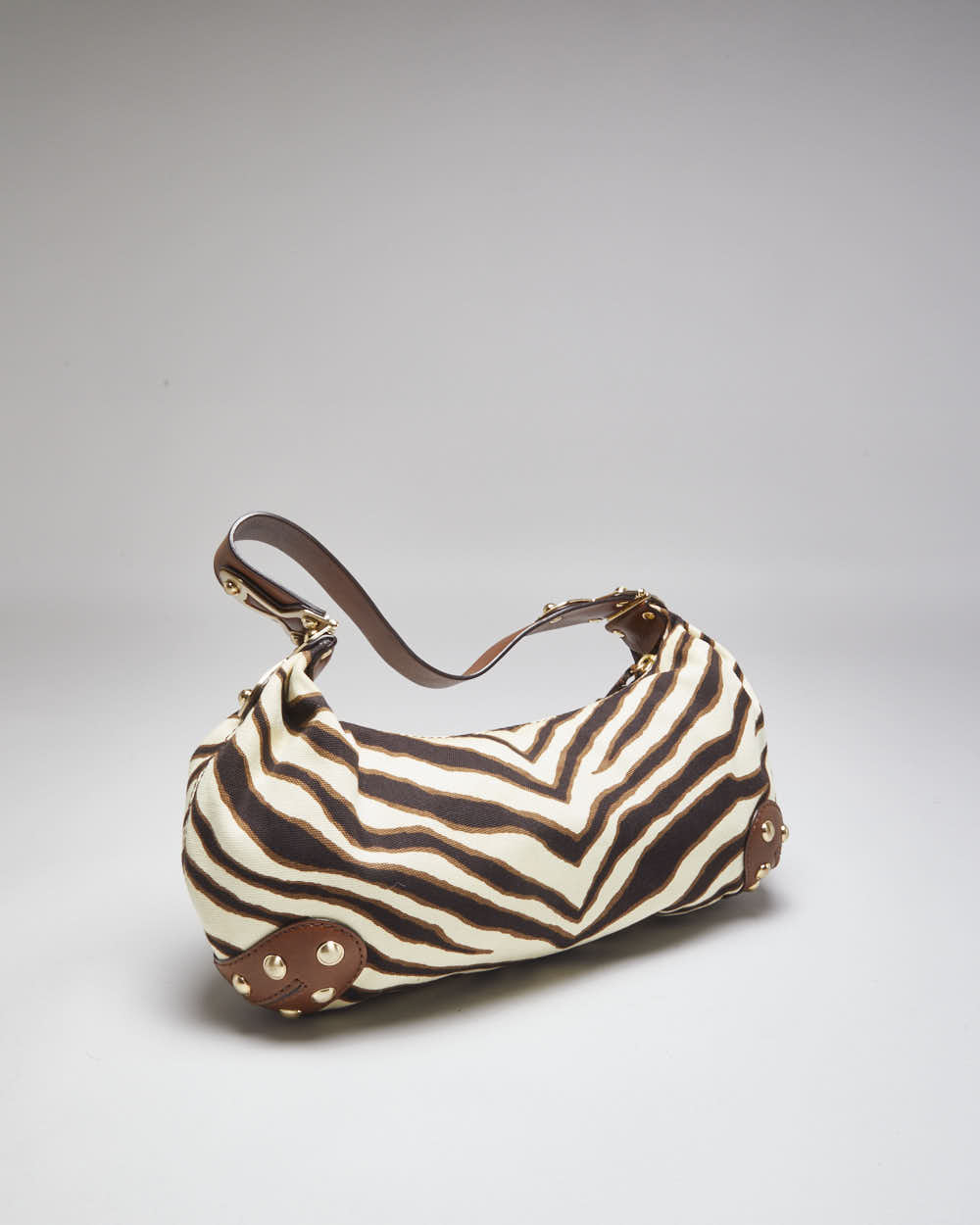 Vintage Y2k 00s Michael Kors Zebra Handbag
