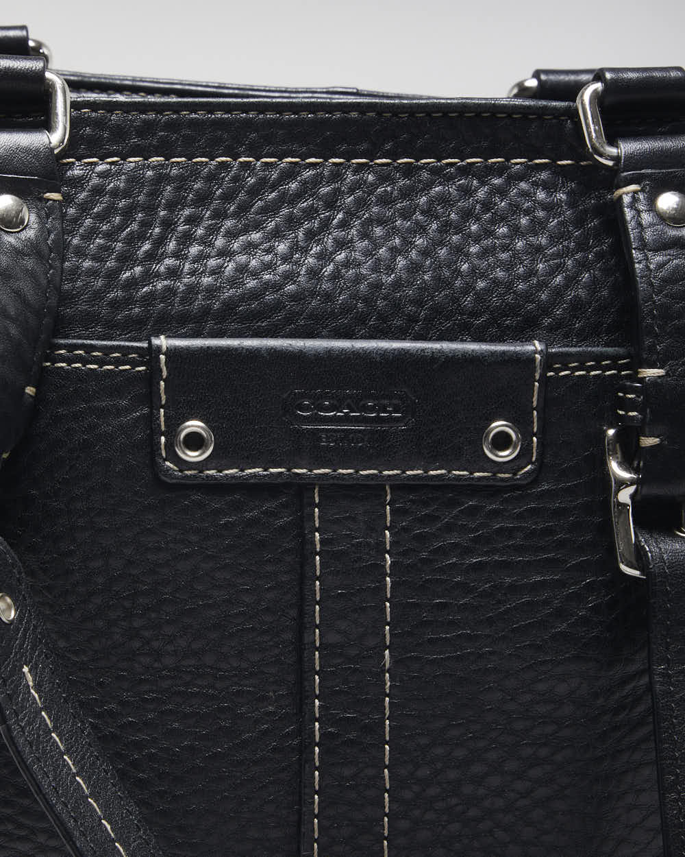 Vintage Y2k 00s Coach Leather Handbag