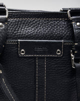 Vintage Y2k 00s Coach Leather Handbag