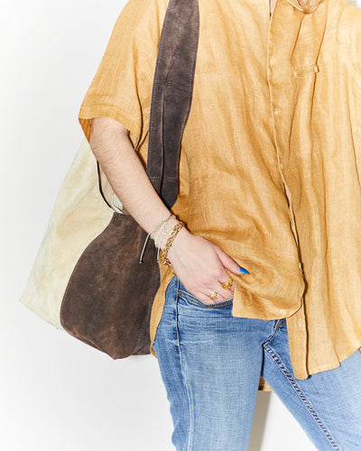 Rokit Originals Rework Suede Stevie Bag