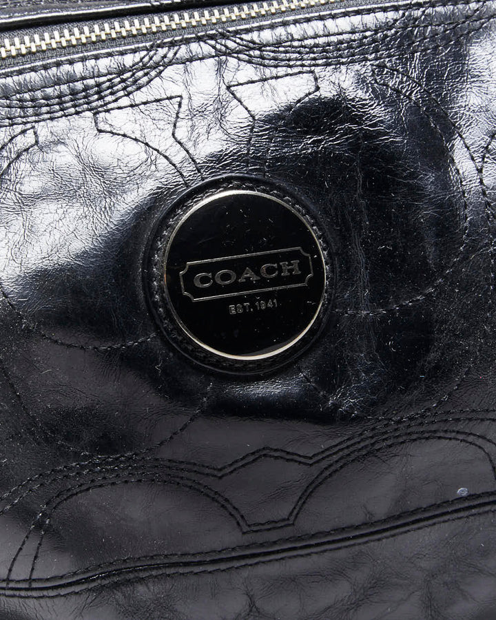 Vintage Y2k 00s Coach Patent Leather Bag