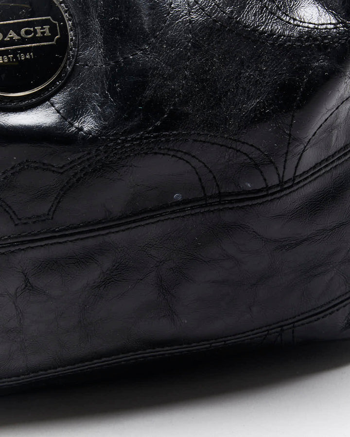 Vintage Y2k 00s Coach Patent Leather Bag