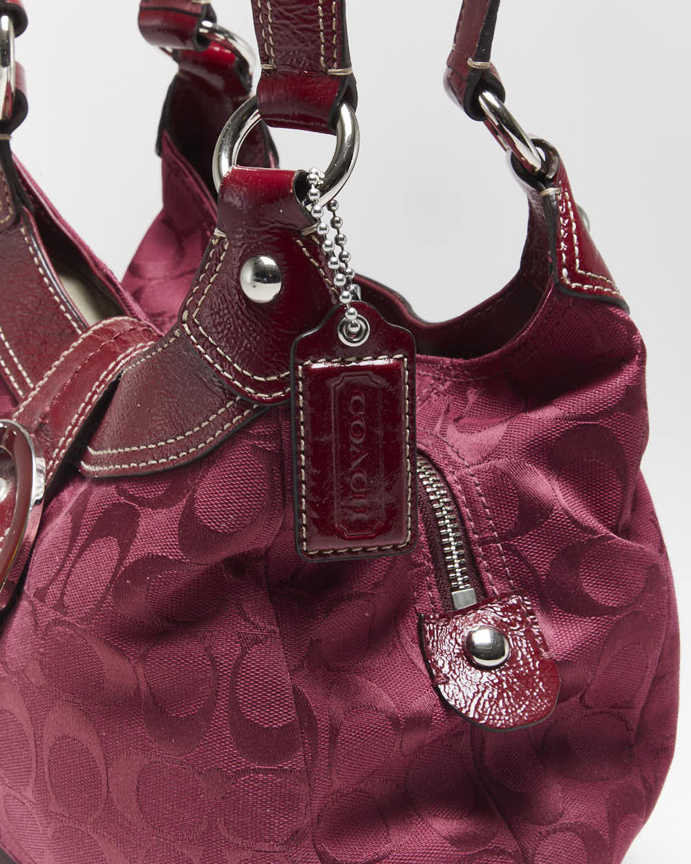 Vintage Y2k 00s Coach Monogram Bag