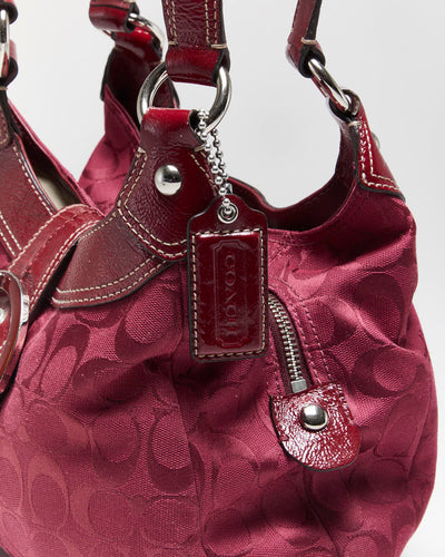 Vintage Y2k 00s Coach Monogram Bag