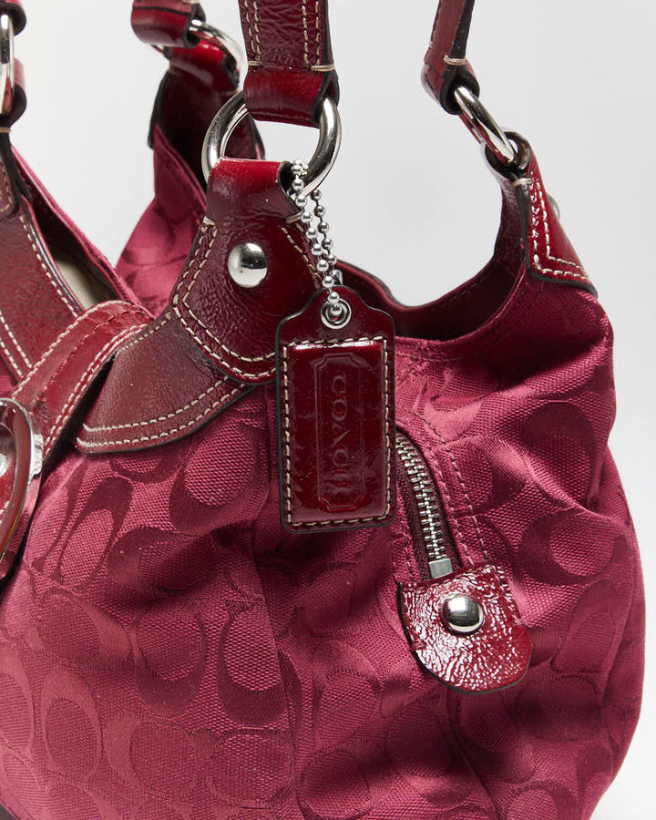Vintage Y2k 00s Coach Monogram Bag
