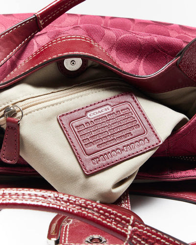 Vintage Y2k 00s Coach Monogram Bag