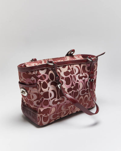 Vintage Y2k 00s Coach Monogram Bag