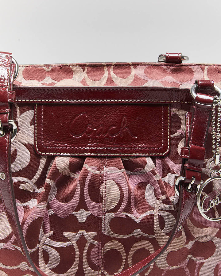 Vintage Y2k 00s Coach Monogram Bag