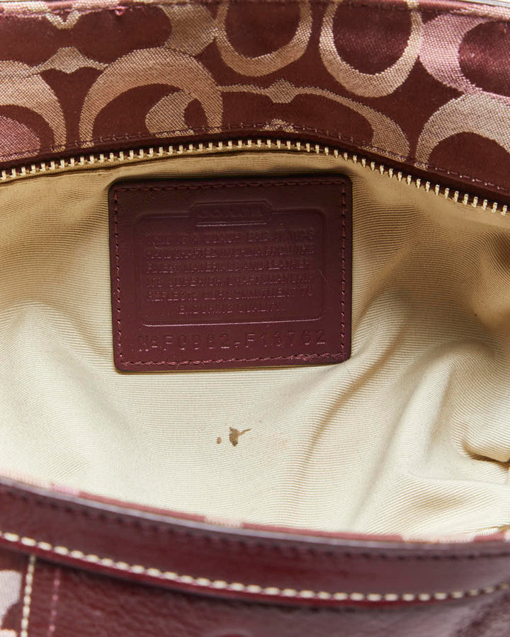 Vintage Y2k 00s Coach Monogram Bag