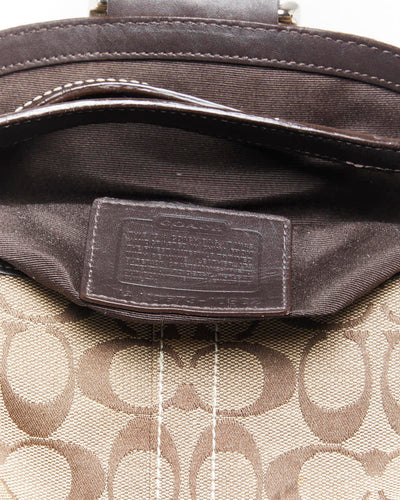 Vintage Y2k 00s Coach Monogram Handbag