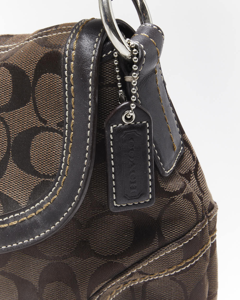 Vintage Y2k 00s Coach Monogram Handbag