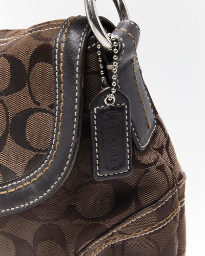 Vintage Y2k 00s Coach Monogram Handbag