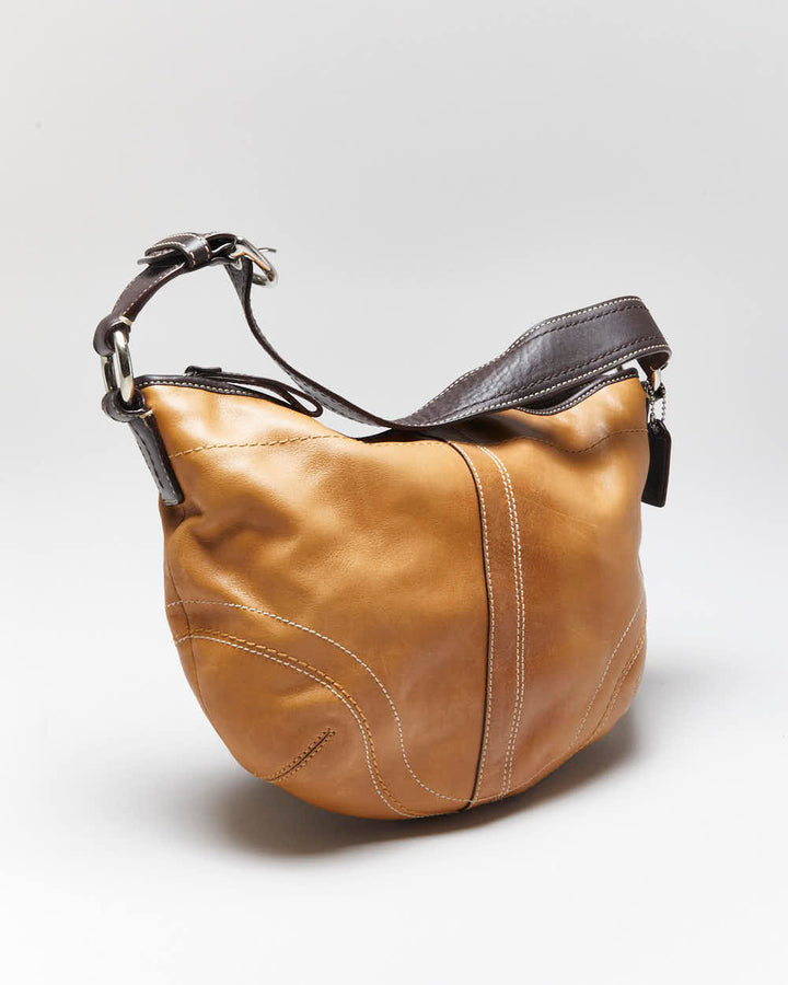 Vintage Y2k 00s Coach Leather Handbag