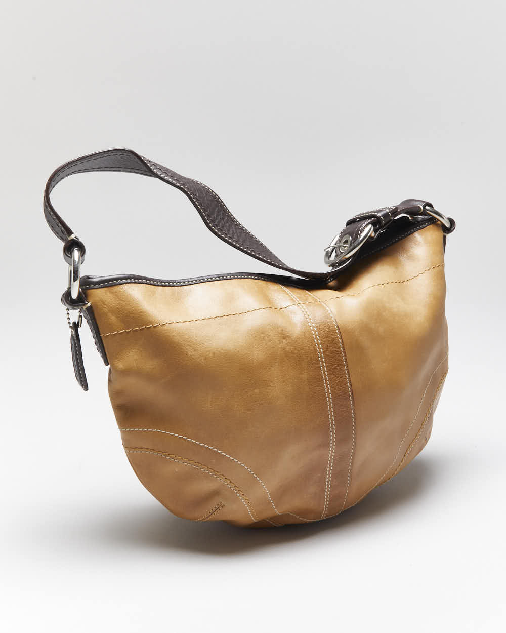 Vintage Y2k 00s Coach Leather Handbag