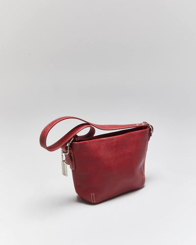 Vintage Y2k 00s Coach Leather Mini Handbag