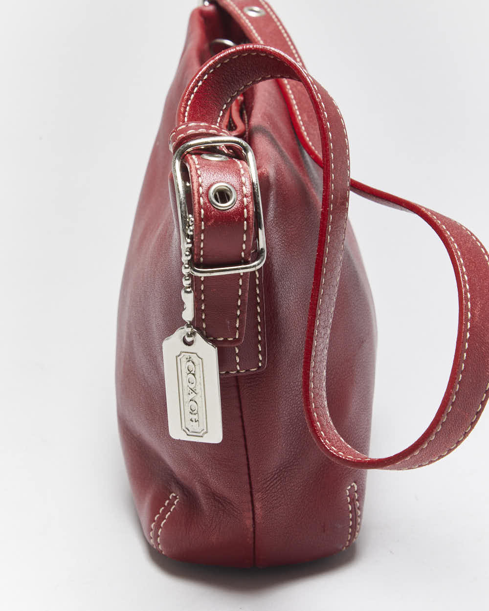 Vintage Y2k 00s Coach Leather Mini Handbag