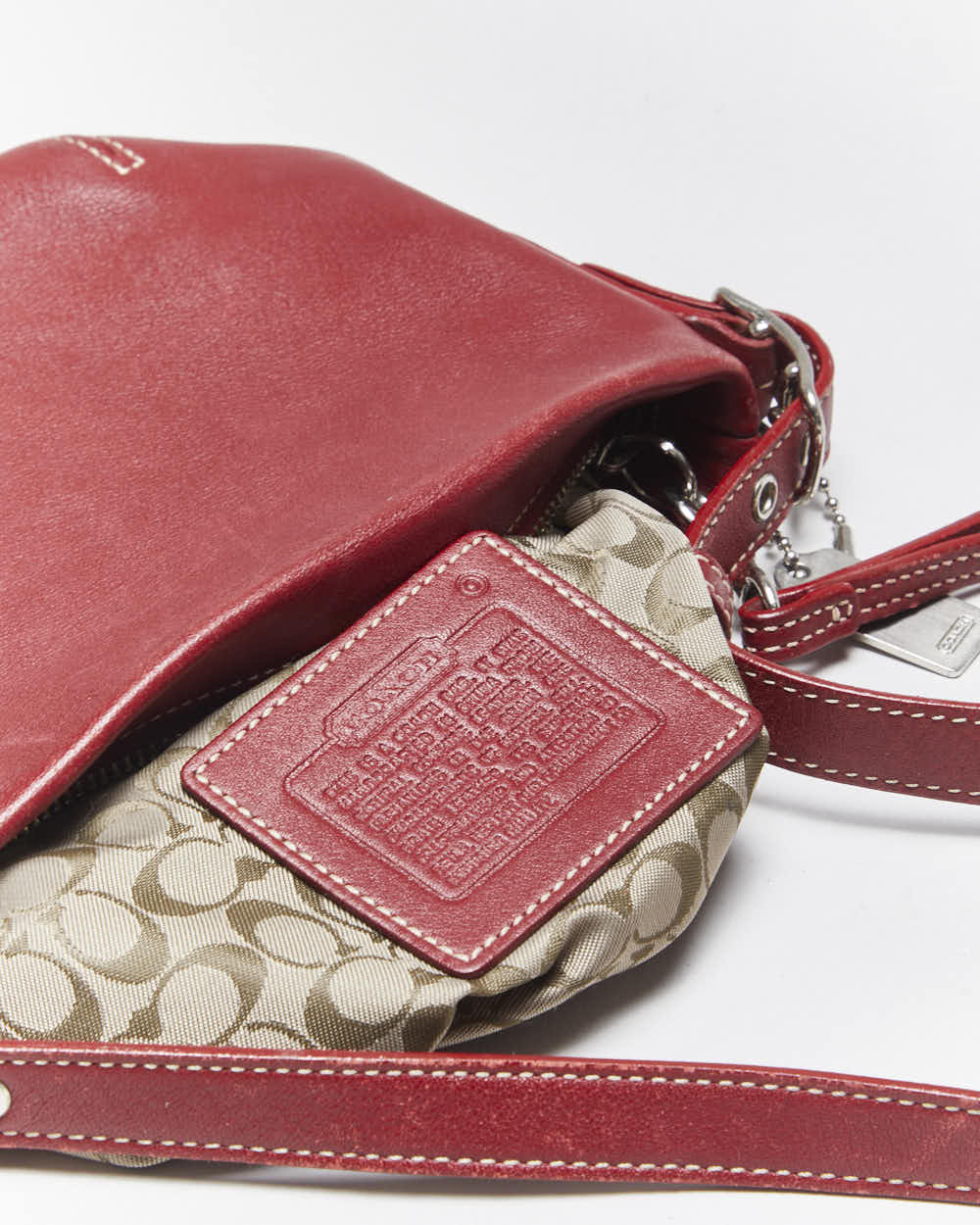 Vintage Y2k 00s Coach Leather Mini Handbag