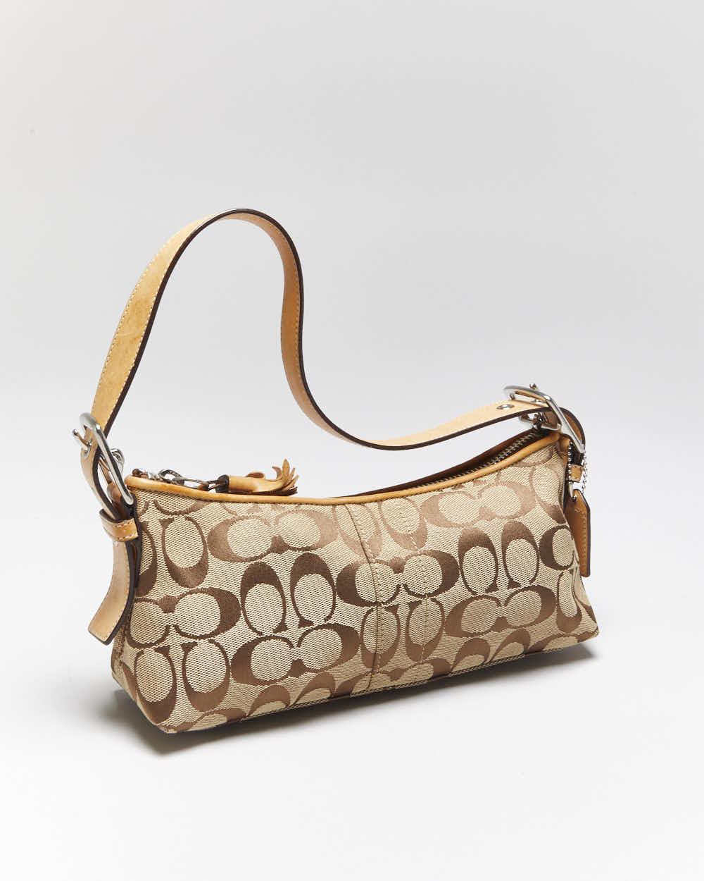 Vintage Y2k 00s Coach Monogram Mini Handbag