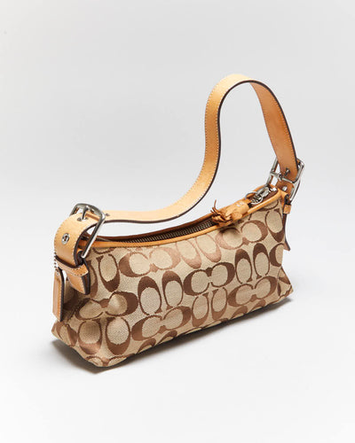 Vintage Y2k 00s Coach Monogram Mini Handbag