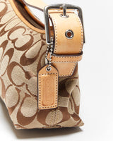 Vintage Y2k 00s Coach Monogram Mini Handbag