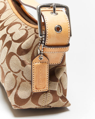 Vintage Y2k 00s Coach Monogram Mini Handbag