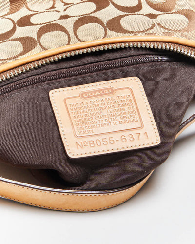 Vintage Y2k 00s Coach Monogram Mini Handbag