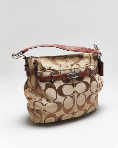 Vintage Y2k 00s Coach Monogram Handbag