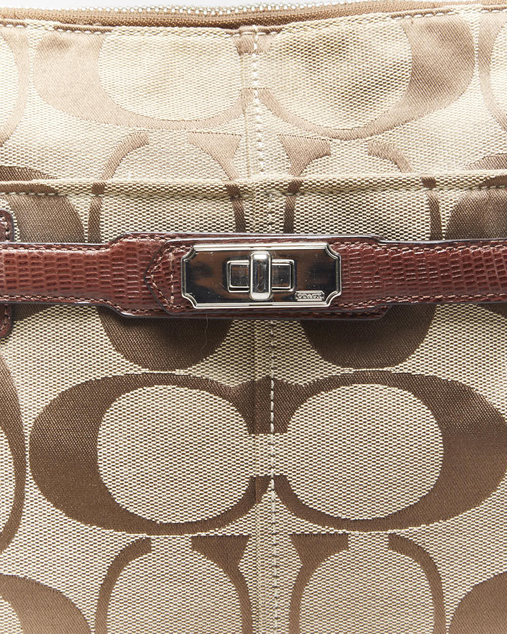 Vintage Y2k 00s Coach Monogram Handbag